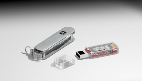 Victorinox Secure SSD (Rendering)